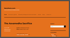 Desktop Screenshot of narottam.com